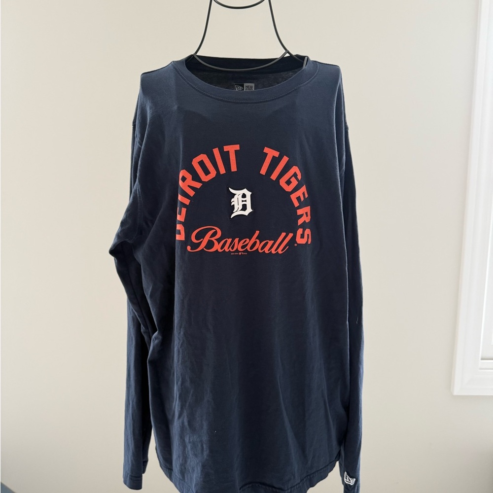 Detroit Tigers Baseball Long Sleeve Shirt